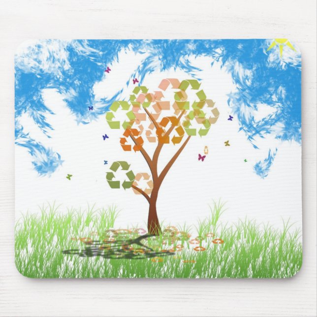 Tapis De Souris Réutilisez la saison (Devant)