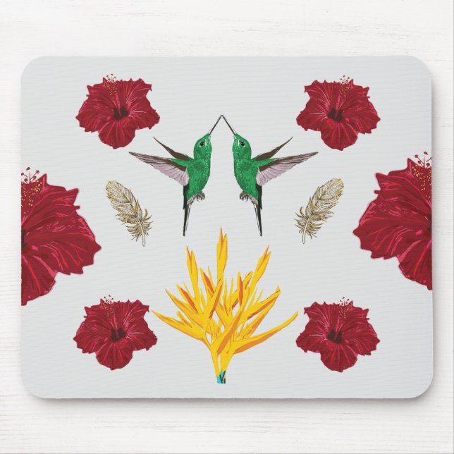 Tapis De Souris Rêve de colibris (Devant)