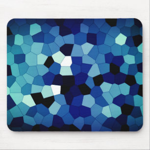 Tapis De Souris Rêve de pixel - bleu