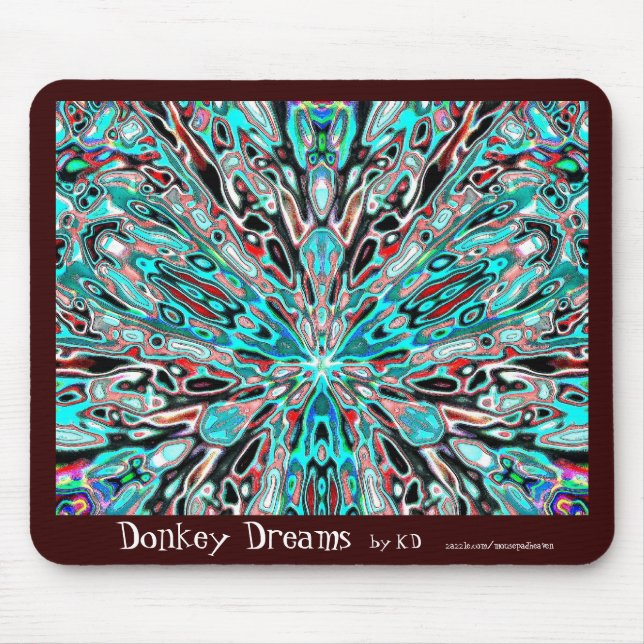 Tapis De Souris Rêves d'âne par KD Mousepad (Devant)