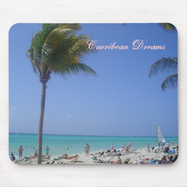 Tapis De Souris Rêves des Caraïbes (Devant)