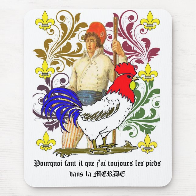 Tapis De Souris Révolution française Mousepad (Devant)