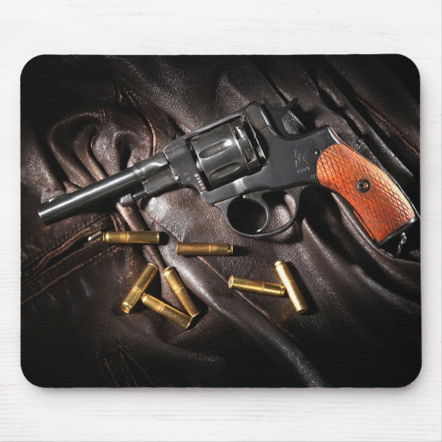 Tapis De Souris Revolver 1895 de Nagant de Russe (Devant)