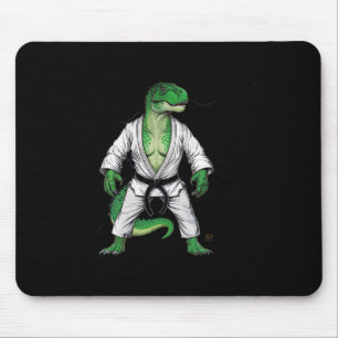 Tapis De Souris Rex Martial Arts Dinosaur Judo Jiu-jitsu Karate