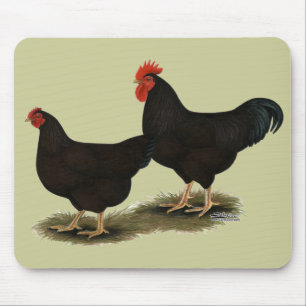 Tapis De Souris Rhode Island Red Bantams
