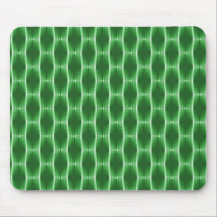 Tapis De Souris Ribbons métalliques vert émeraude Mousepad