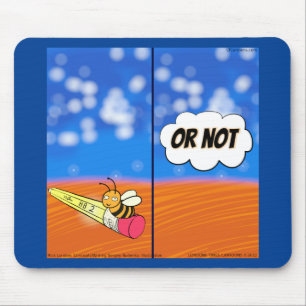 Tapis De Souris Rick London Funny Shakespeare Hamlet Bee Comique