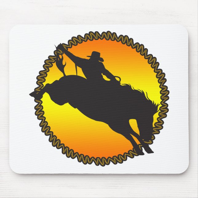 Tapis De Souris Ride Bronc (Devant)