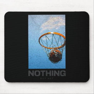 Tapis De Souris Rien D'Autre Que Net Basketball Minimaliste Hoop S