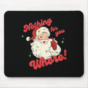 Tapis De Souris Rien de vintage pour vous drôle de Père Noël Noël