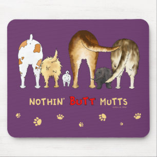 Tapis De Souris Rien n'aboutent des chiens