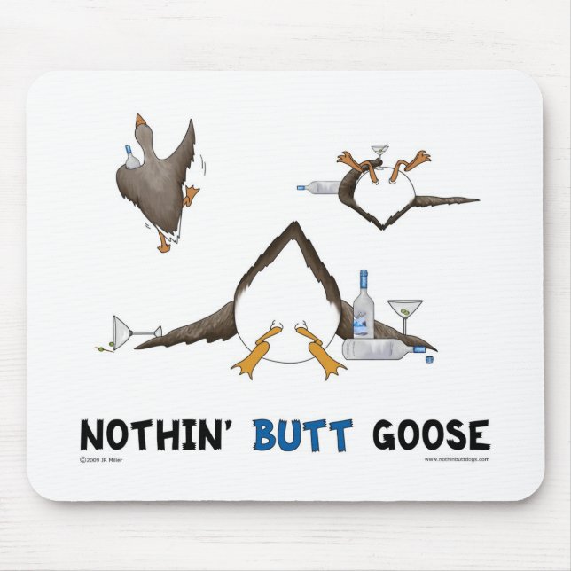 Tapis De Souris Rien n'aboutent l'oie (Devant)