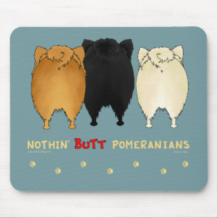 Tapis De Souris Rien n'aboutent Pomeranians Mousepad