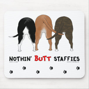 Tapis De Souris Rien n'aboutent Staffies