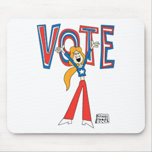 Tapis De Souris Ripple Junction X Schoolhouse Rock Vote Pour Sarah