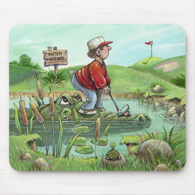 Tapis De Souris Risque d'eau (Devant)