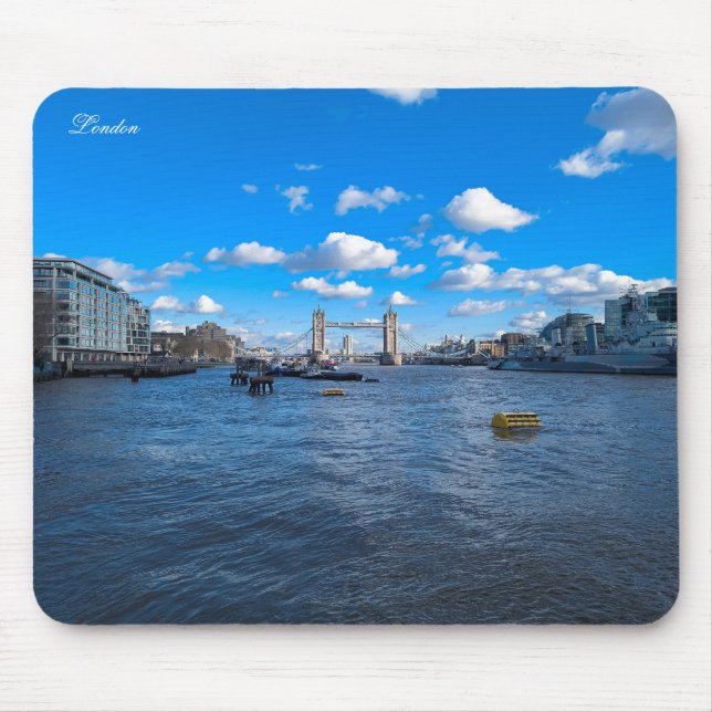 Tapis De Souris River Thames and Tower Bridge (Devant)