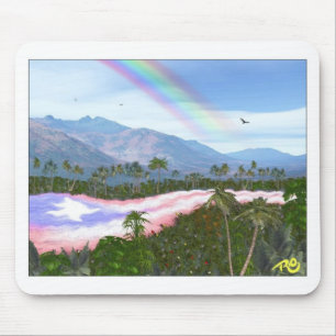 Tapis De Souris Rivière Mousepad de Porto Rico