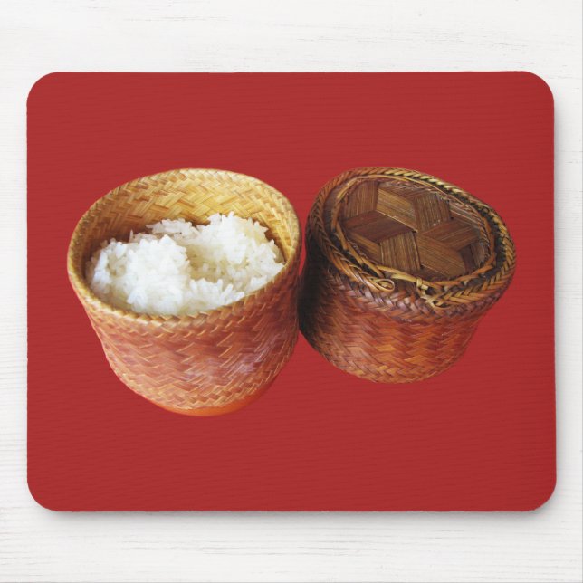 Tapis De Souris Riz épineux [Khao Niao] Thai Lao Food (Devant)