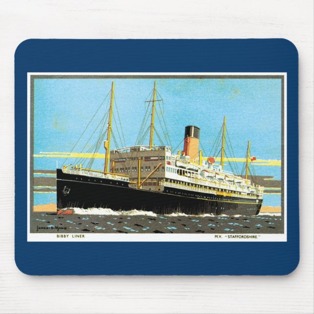 Tapis De Souris RMS Staffordshire (Devant)