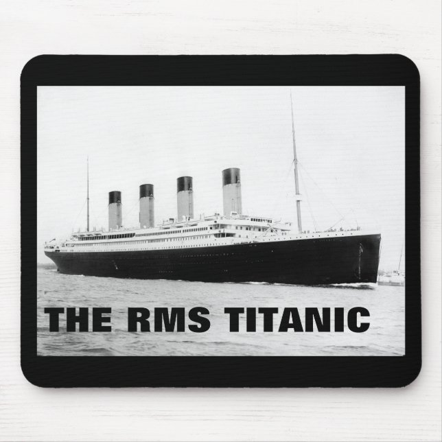 Tapis De Souris RMS Titanic Passenger Liner (Devant)