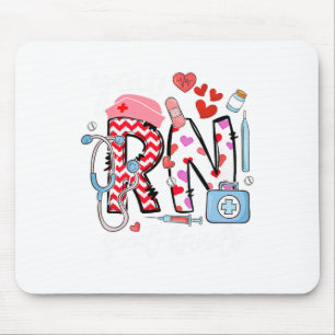 Tapis De Souris Rn Good Hands mignonne Infirmière Étudiante en soi