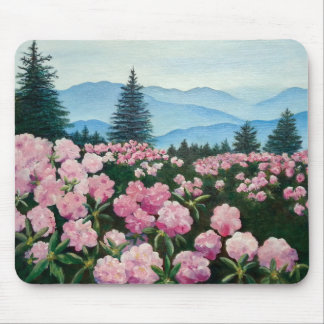 Tapis De Souris Roan Mt Rhododendron Fine Art Print Souris Pad