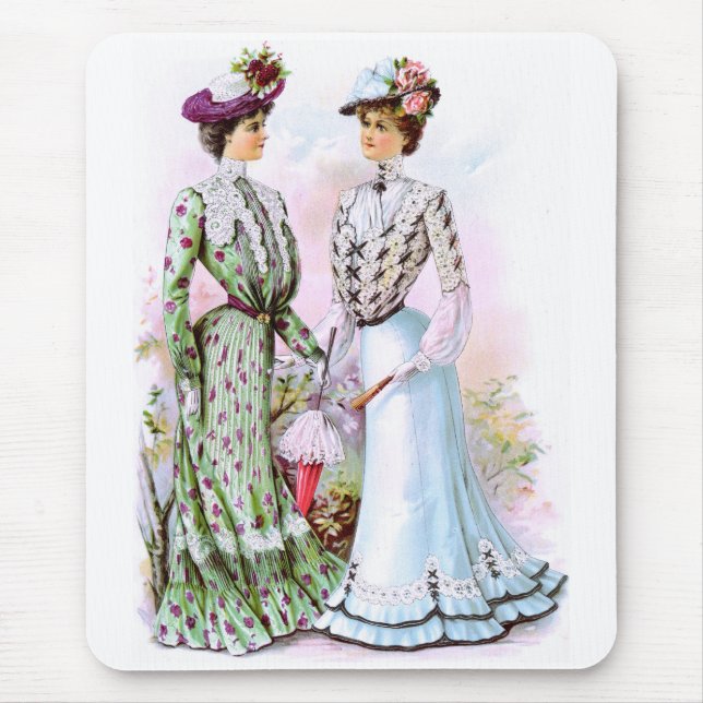 Tapis De Souris Robes 1901 de cru (Devant)
