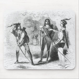 Tapis De Souris Robin Hood, écarlate et John