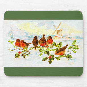 Tapis De Souris Robins et saint