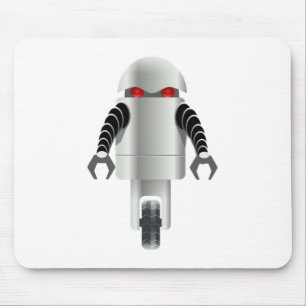 Tapis De Souris Robot de bande dessinée