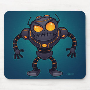 Tapis De Souris Robot en colère