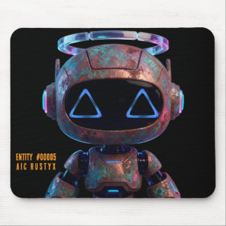 Tapis de souris robot IA Cyberpunk #00005 | AIC Ru