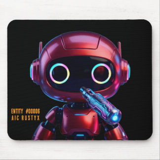 Tapis de souris robot IA Cyberpunk #00006 | AIC Ru