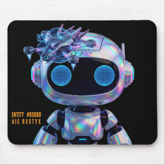 Tapis de souris robot IA Cyberpunk #00008 | AIC Ru