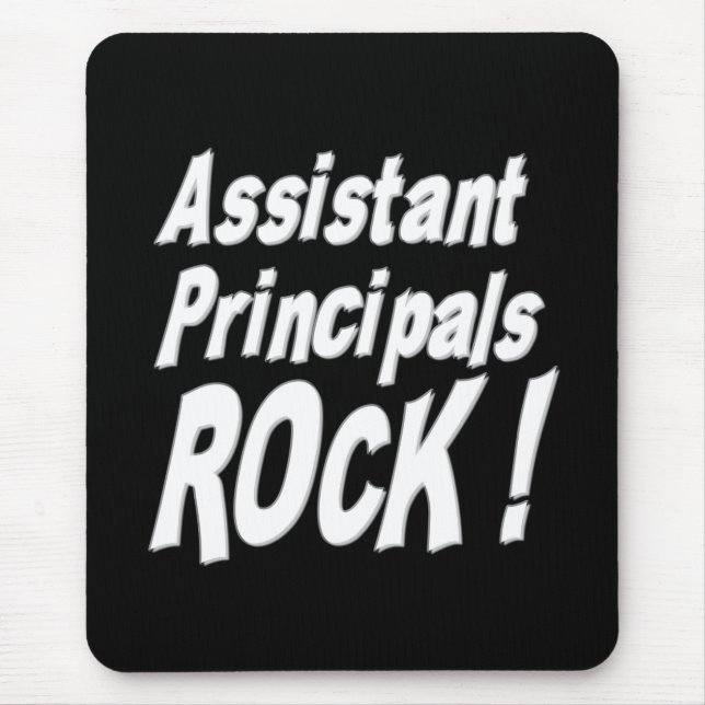 Tapis De Souris Roche de directeurs adjoints ! Mousepad (Devant)