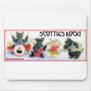 Tapis De Souris Roche Mousepad de Scotties