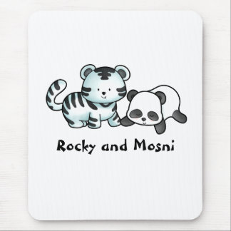 Tapis De Souris Rocheux et Mosni