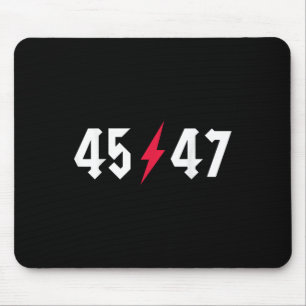Tapis De Souris Rock On Trump 45 47 Le Président Trump Rocks