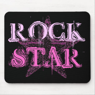 Tapis De Souris Rock Star Diva mousepad