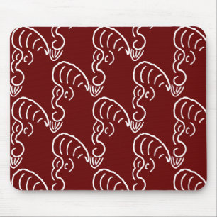 TAPIS DE SOURIS ROCKABILLY YELL (CRIMSON)