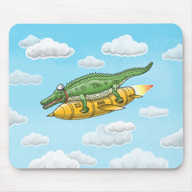 Tapis De Souris Rocket Croc (Devant)