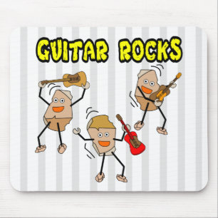Tapis De Souris Rocks de guitare