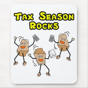 Tapis De Souris Rocks de la saison fiscale