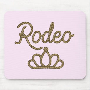 Tapis De Souris Rodeo Queen Country Western Tiara Crown