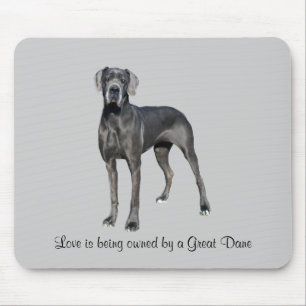 Tapis De Souris Roi de great dane des chiens Mousepad