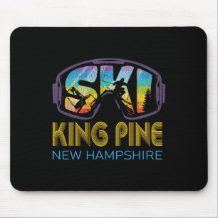 Tapis De Souris Roi du ski Pine Vacances de ski dans le New Hampsh