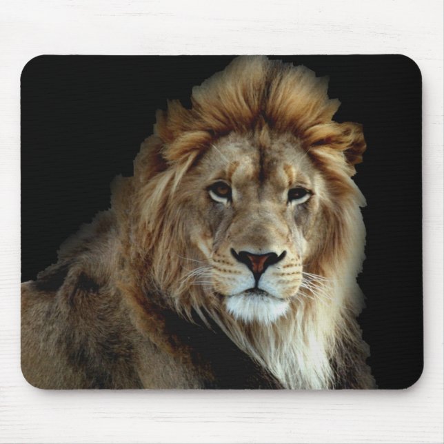 Tapis De Souris Roi fier du règne animal (Devant)