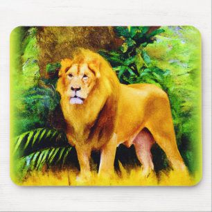 Tapis De Souris Roi Lion Dans La Jungle. Commandez dès maintenant 