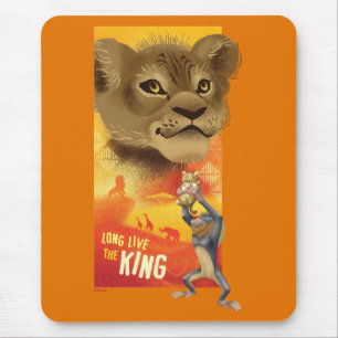 Tapis De Souris Roi Lion  Graphique de collage Simba